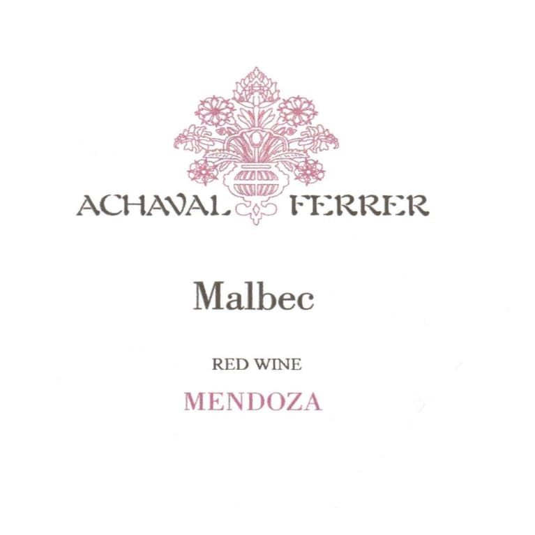 Achaval-Ferrer Mendoza Malbec 2007 Front Label