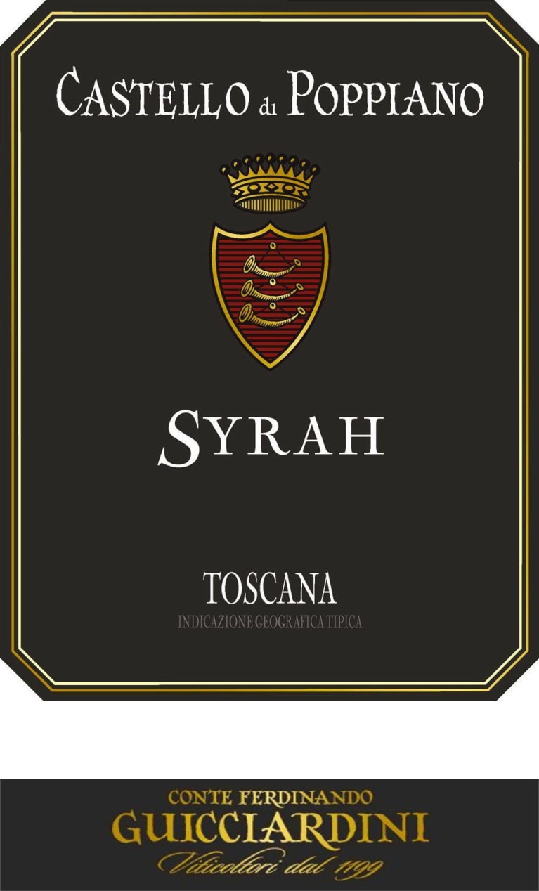 Conte Ferdinando Guicciardini Castello di Poppiano Syrah 2011 Conte Ferdinando Guicciardini Castello di Poppiano Syrah 2011
