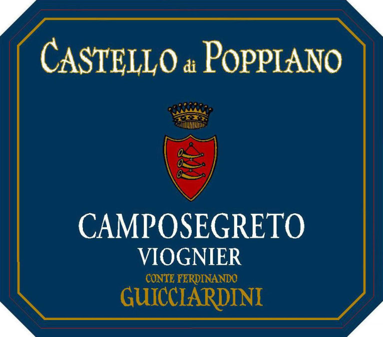 Conte Ferdinando Guicciardini Vino da Tavola Castello di Poppiano Camposegreto Viognier 2010 Conte Ferdinando Guicciardini Vino da Tavola Castello di Poppiano Camposegreto Viognier 2010