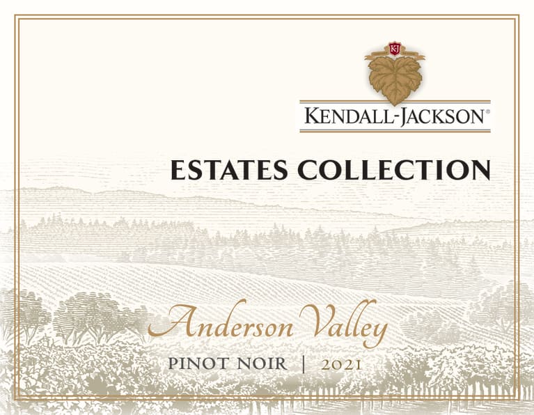 KendallJackson Estates Collection Anderson Valley Pinot Noir 2021
