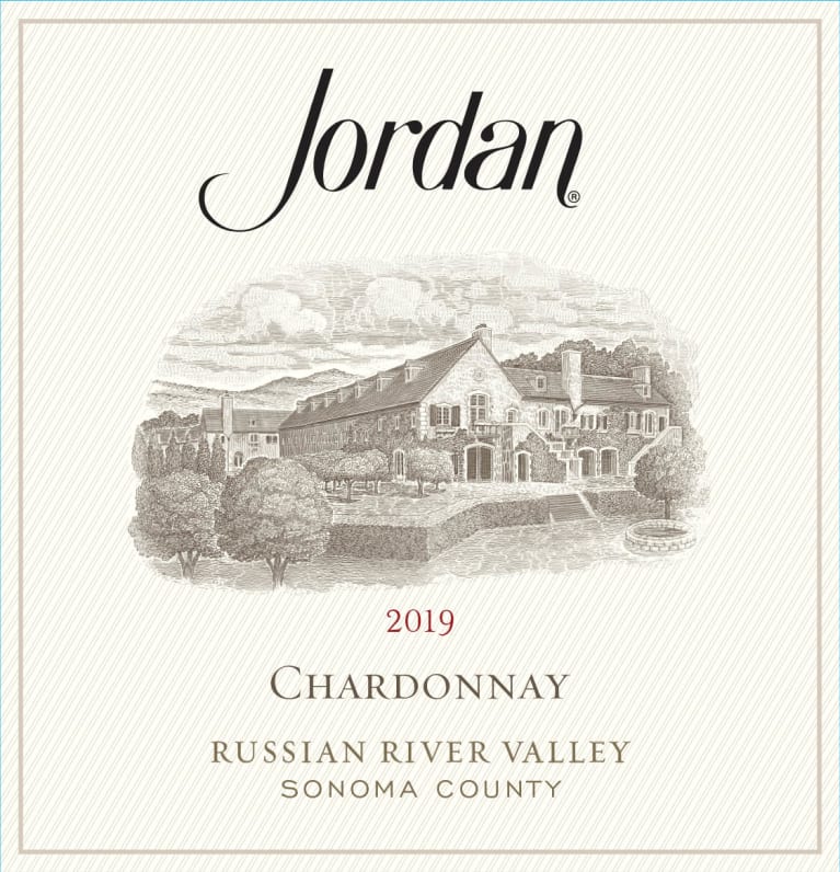 Jordan Chardonnay 2019 Front Label