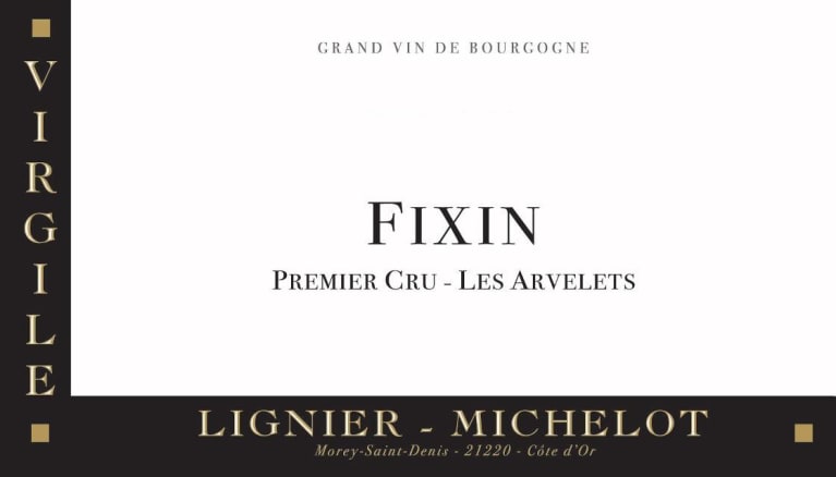 Lignier-Michelot Fixin Arvelet Premier Cru 2019 Front Label