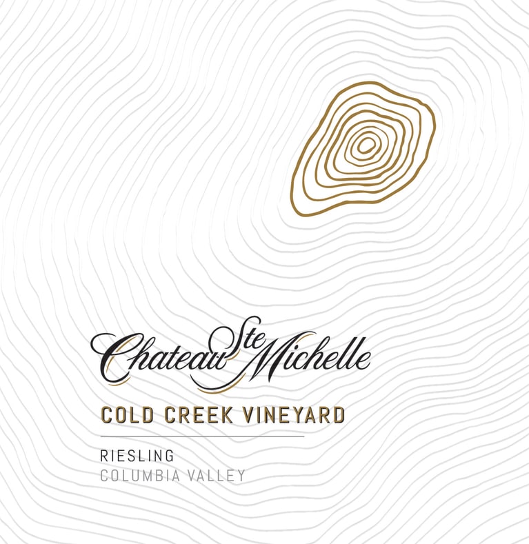 Chateau Ste. Michelle Cold Creek Vineyard Riesling 2019 Front Label