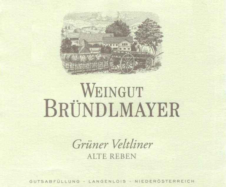 Brundlmayer Alte Reben Gruner Veltliner 2017 Front Label