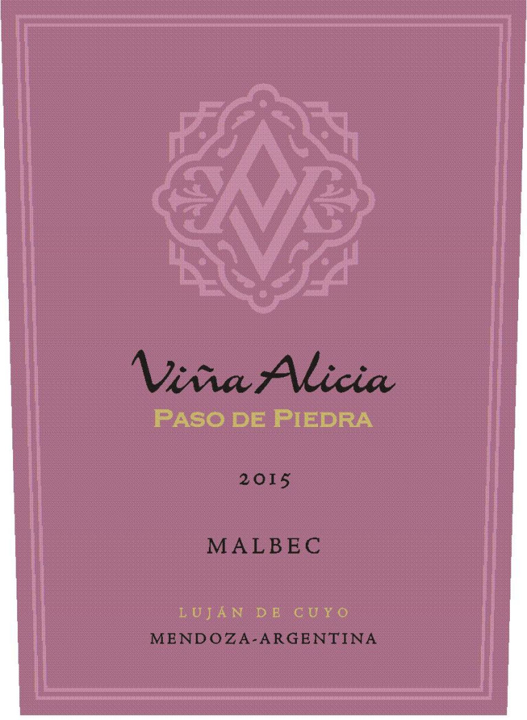 Vina Alicia Paso de Piedra Malbec 2015