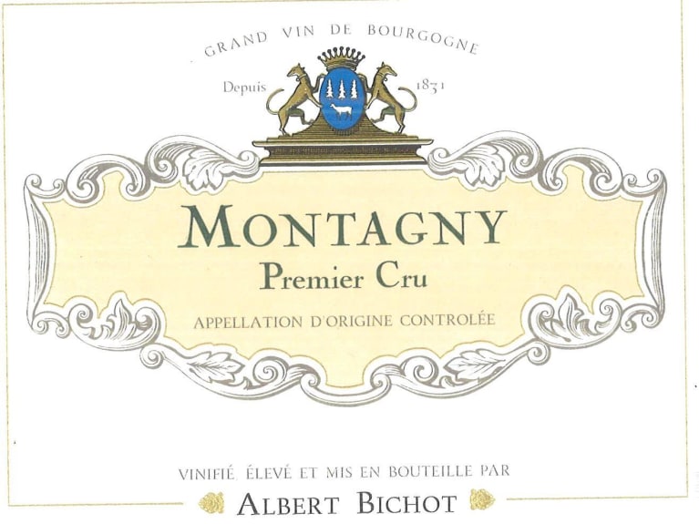 Albert Bichot Montagny Premier Cru 2015 Front Label