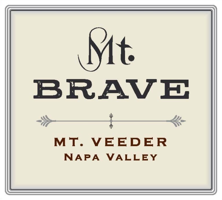 Mt. Brave Cabernet Sauvignon 2018 Front Label