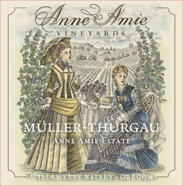 Anne Amie Muller-Thurgau 2021 Front Label