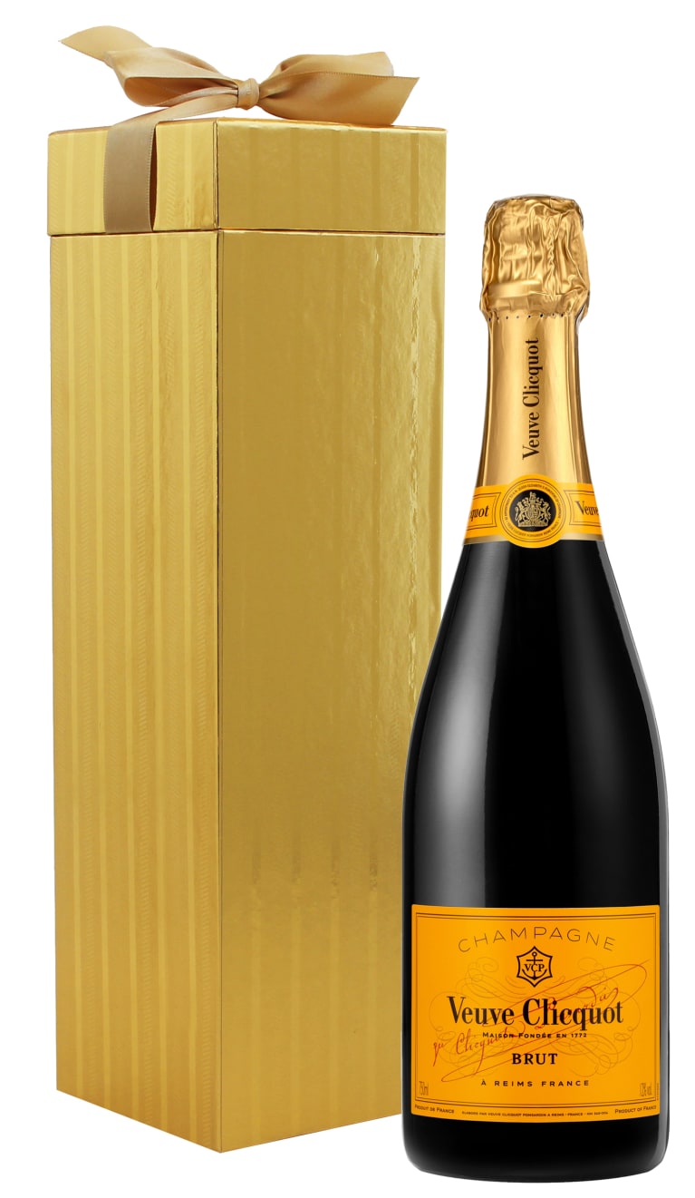 Veuve Clicquot Yellow Label Brut & Gold Gift Box