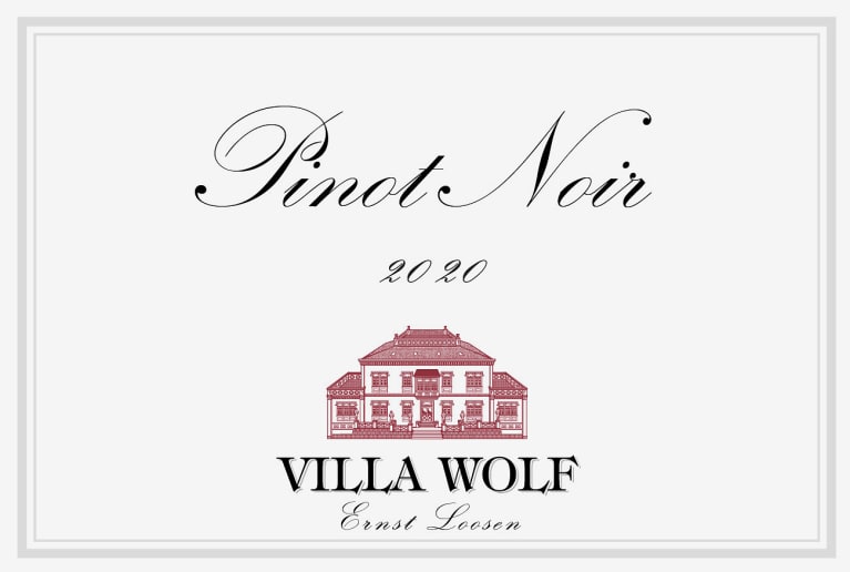Villa Wolf Pfalz Pinot Noir 2020 Front Label