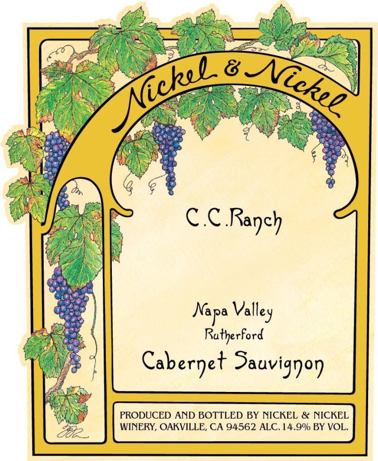 Nickel & Nickel C.C. Ranch Cabernet Sauvignon 2019 Front Label