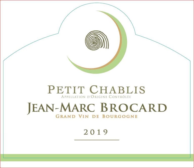 Brocard Petit Chablis 2019 Front Label