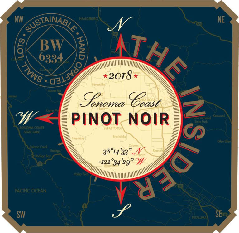 Vinum Cellars The Insider Pinot Noir 2018
