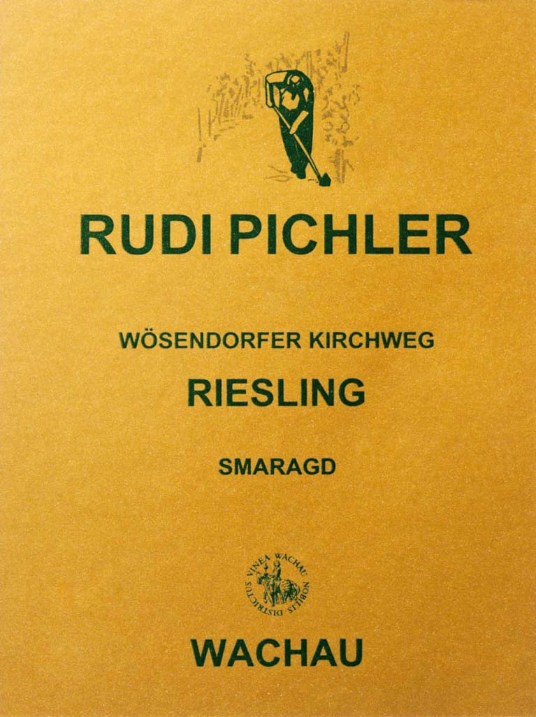 Rudi Pichler Wosendorfer Kirchweg Smaragd Riesling 2019 Front Label