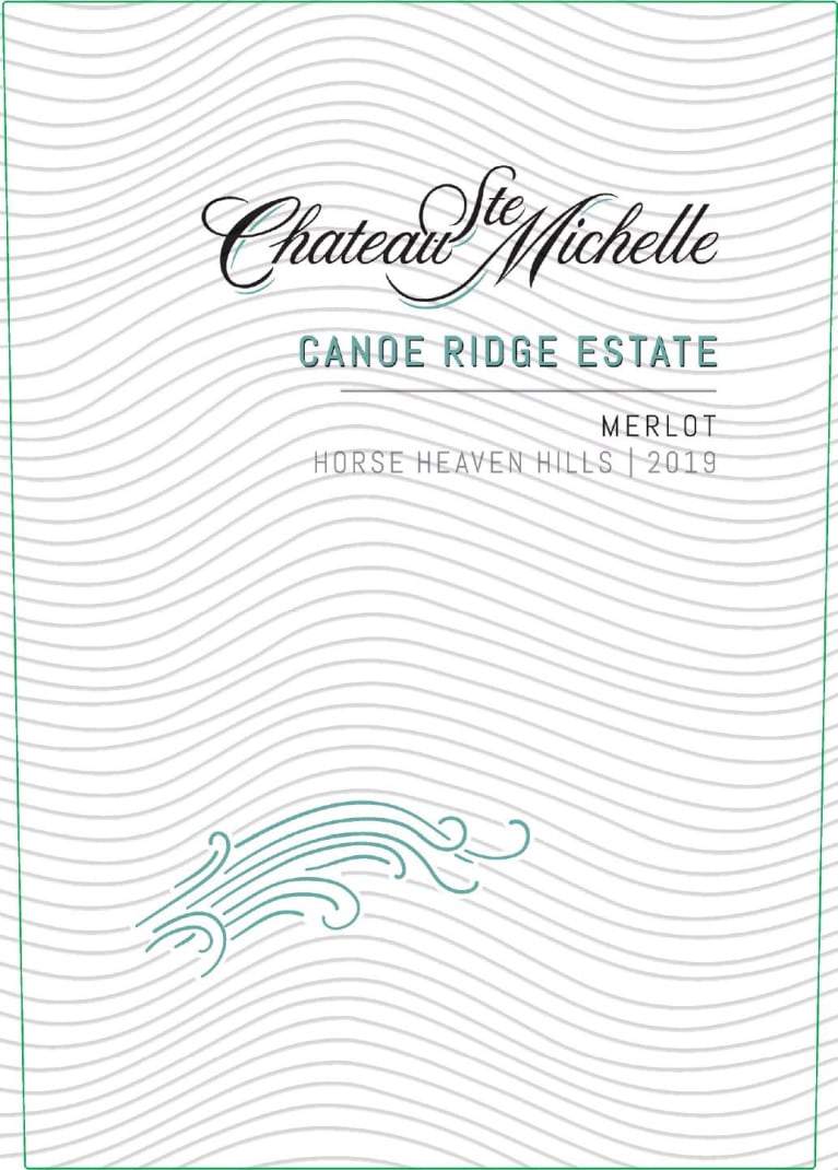 Chateau Ste. Michelle Canoe Ridge Estate Vineyard Merlot 2019