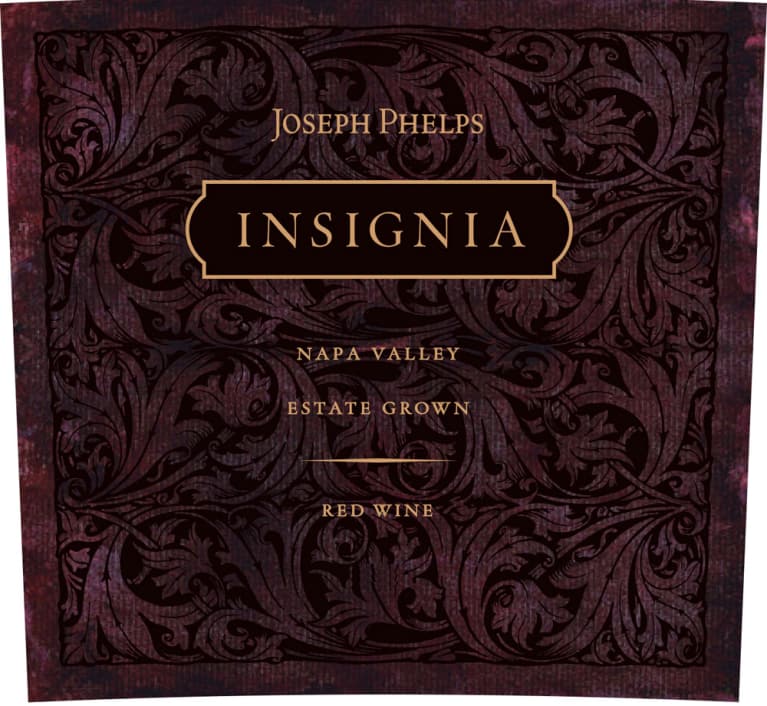 Joseph Phelps Insignia (375ML half-bottle) 2002 Front Label