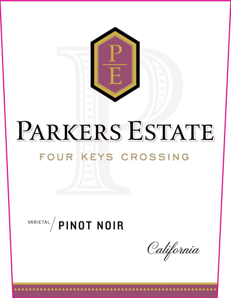 Parkers Estate Four Keys Crossing Pinot Noir 2014