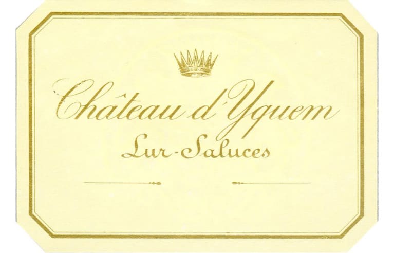 Chateau d'Yquem Sauternes 1999 Front Label