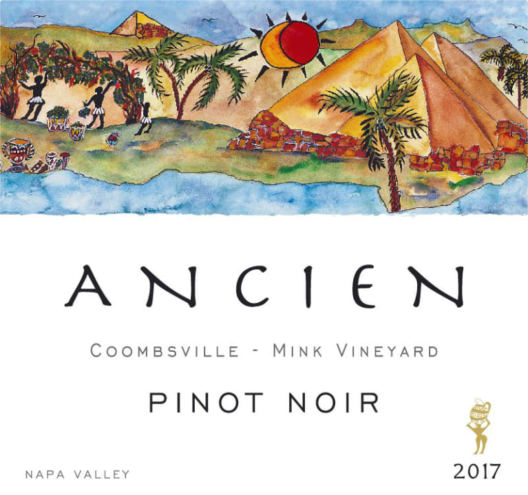 Ancien Wines Mink Vineyard Pinot Noir 2017 Front Label