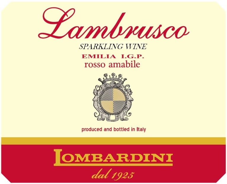 Lombardini Lambrusco Emilia Rosso Amabile