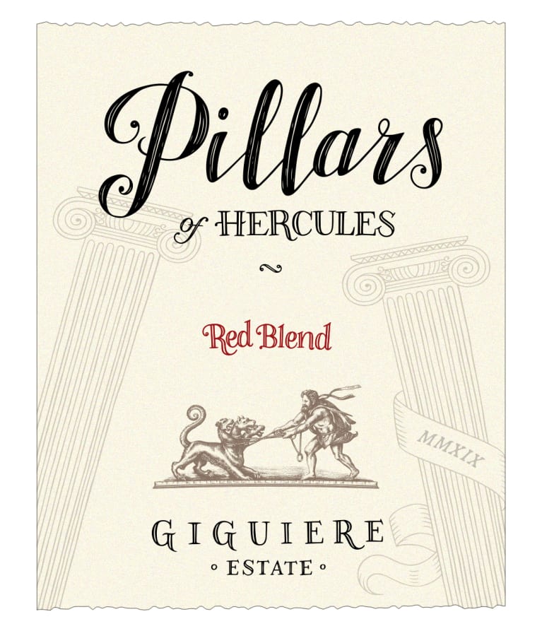 Giguiere Estate Pillars of Hercules Red Blend 2020