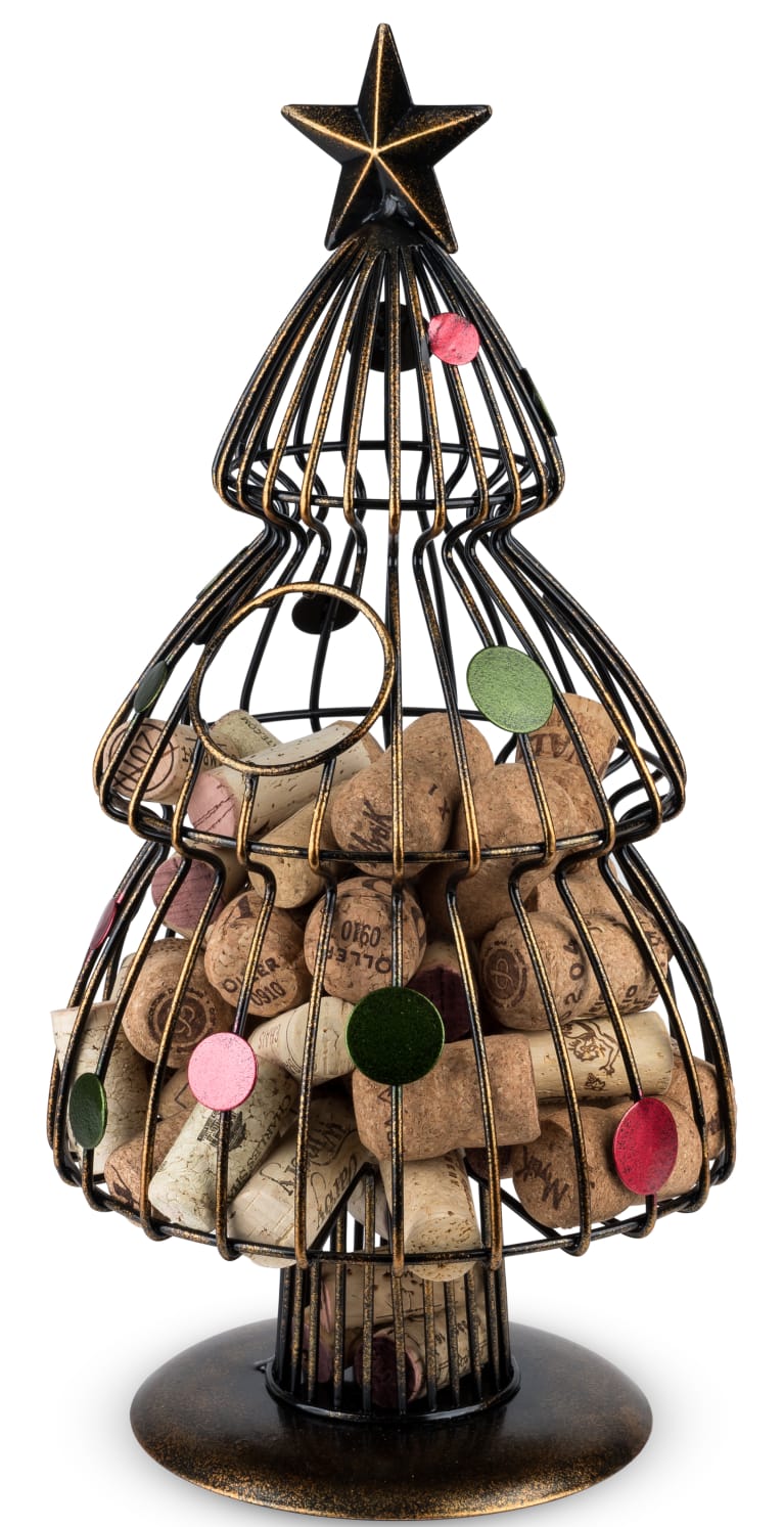 Christmas Tree Wine Cork Holder