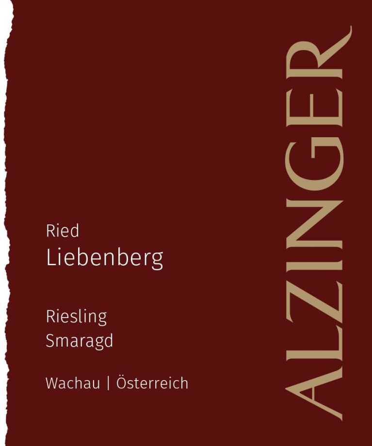 Weingut Alzinger Ried Loibenberg Smaragd Riesling 2018 Front Label