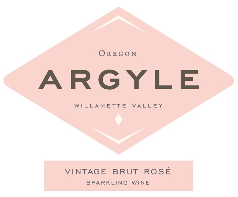 Argyle Brut Rose 2018 Front Label