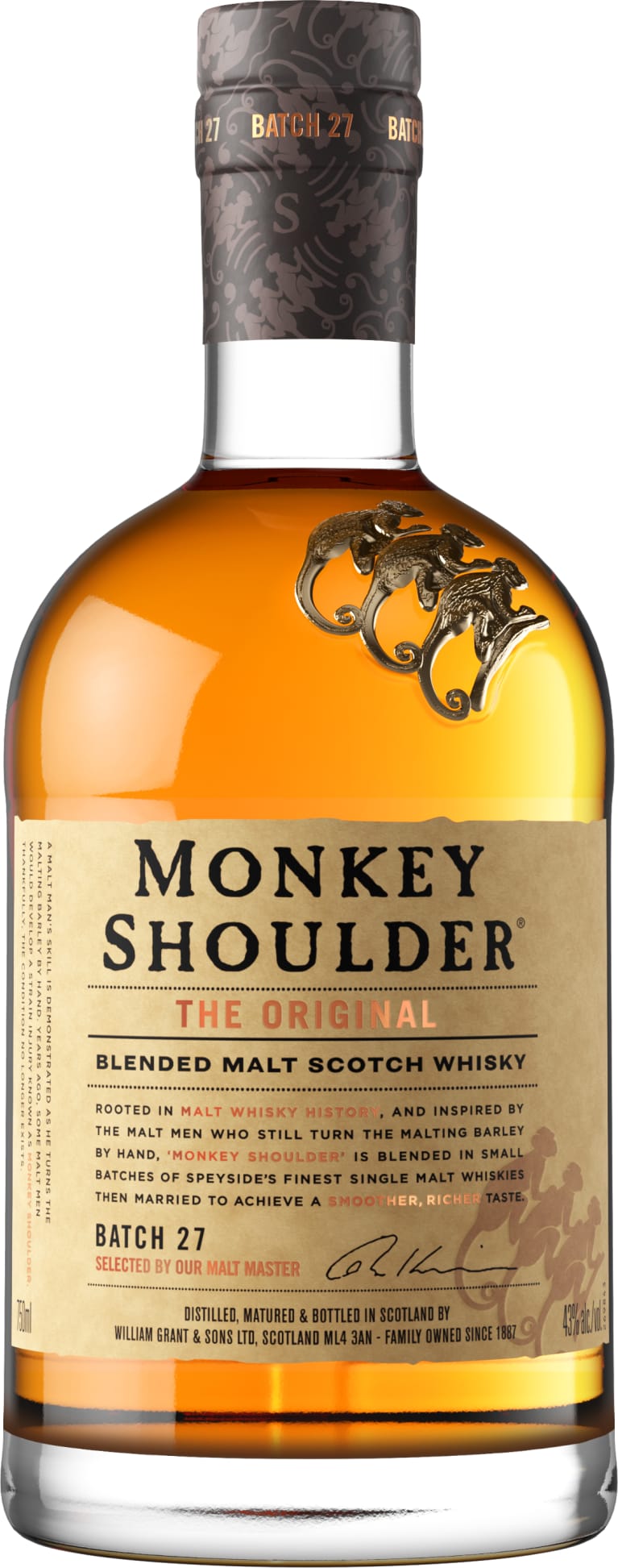 Retfærdighed Fader fage dæmning Monkey Shoulder Blended Scotch Whisky | Wine.com