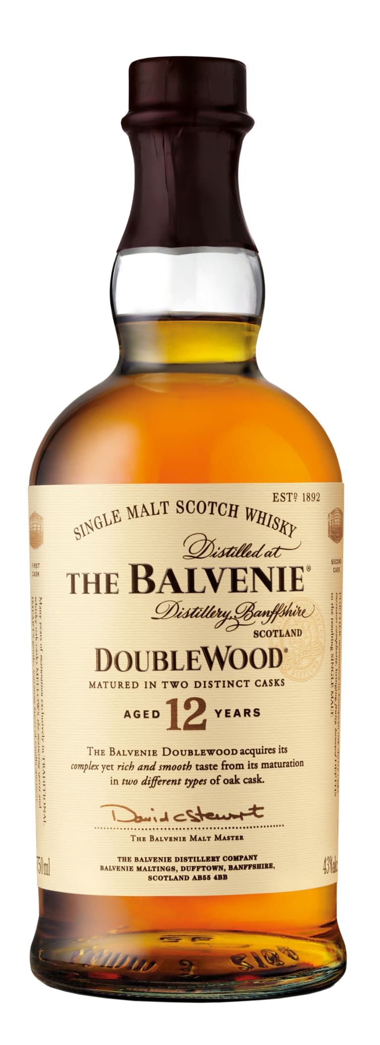 The Balvenie 12 Year Doublewood Single Malt Scotch Whisky