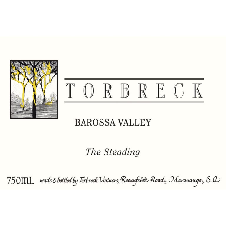 Torbreck The Steading Red 2017 Front Label