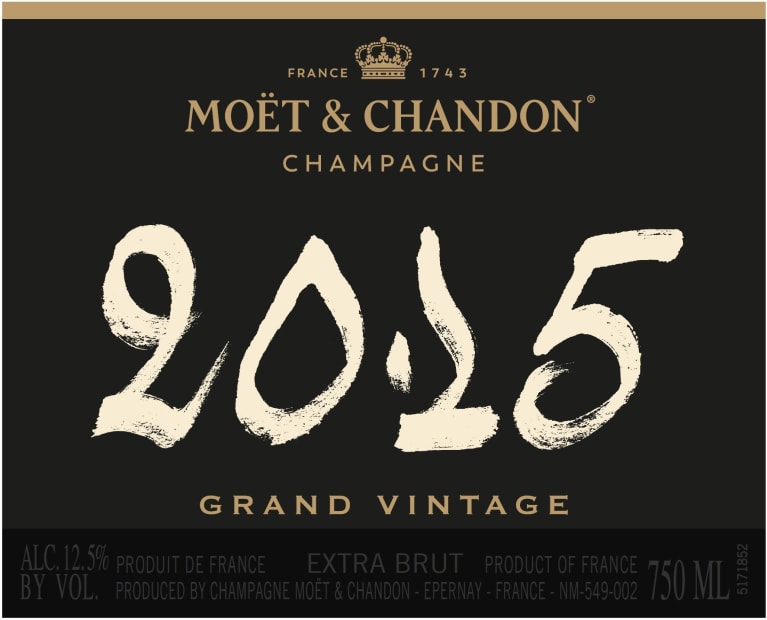 Moet Et Chandon Grand Vintage 2012 Champagne for Sale
