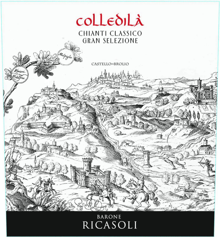 Barone Ricasoli Colledila Chianti Classico Gran Selezione 2017 Front Label