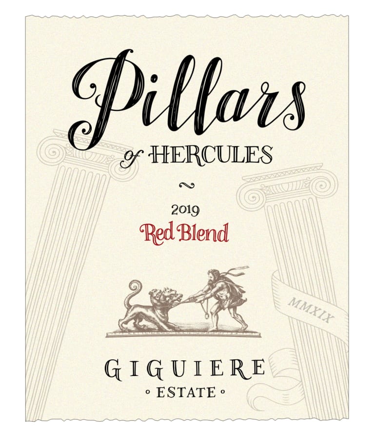 Giguiere Estate Pillars of Hercules Red Blend 2019