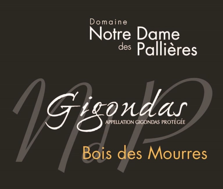 Notre Dame des Pallieres Gigondas Bois des Mourres 2020