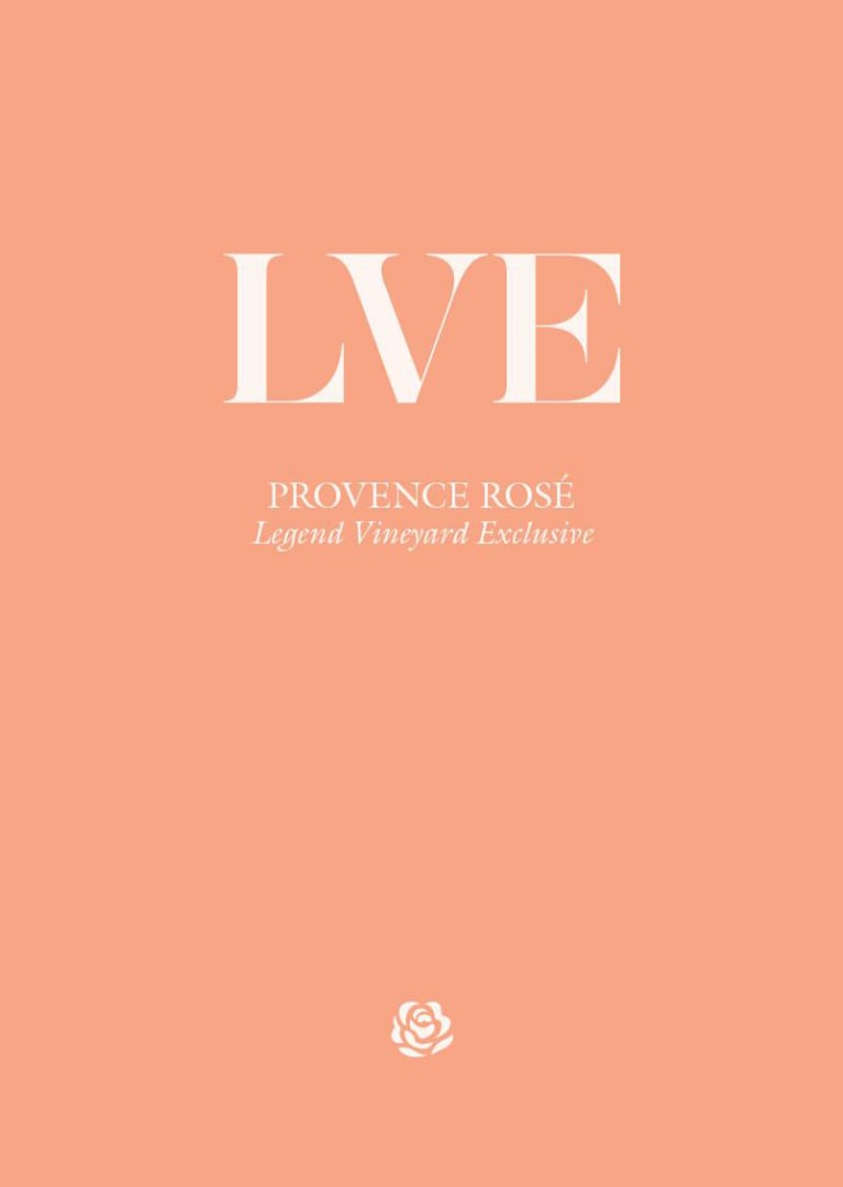 LVE by John Legend Cotes de Provence Rose 2019 Front Label