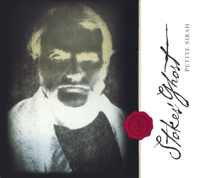 Stokes' Ghost Petite Sirah 2016 Front Label