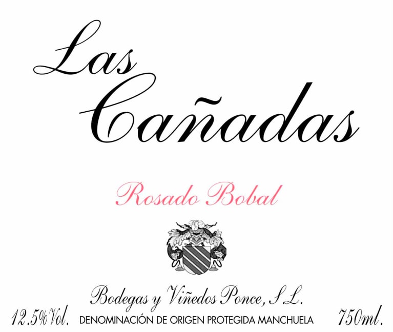 Bodegas Ponce Las Canadas Rose 2021 Front Label