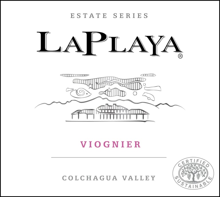 La Playa Estate Viognier 2021 Front Label
