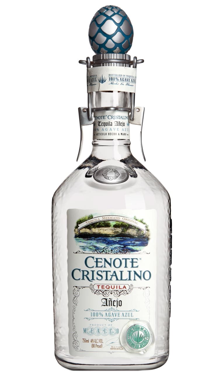 Cenote Cristalino Anejo Tequila