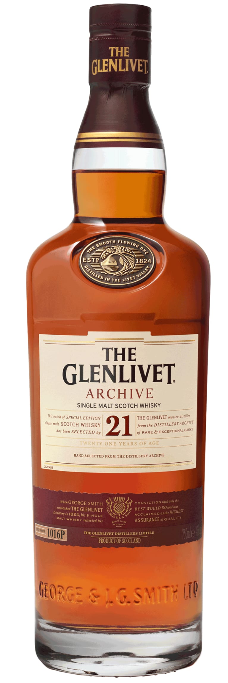Glenlivet 21 Year Archive Single Malt Scotch Whisky