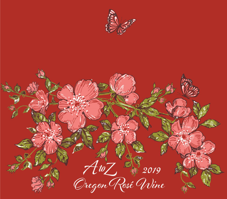 A to Z Rose 2019 Front Label