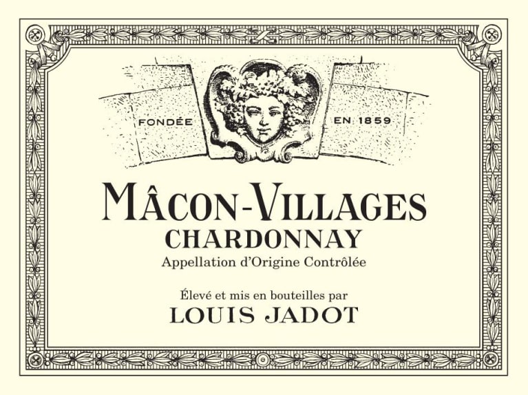 Louis Jadot Macon-Villages 2018 Front Label