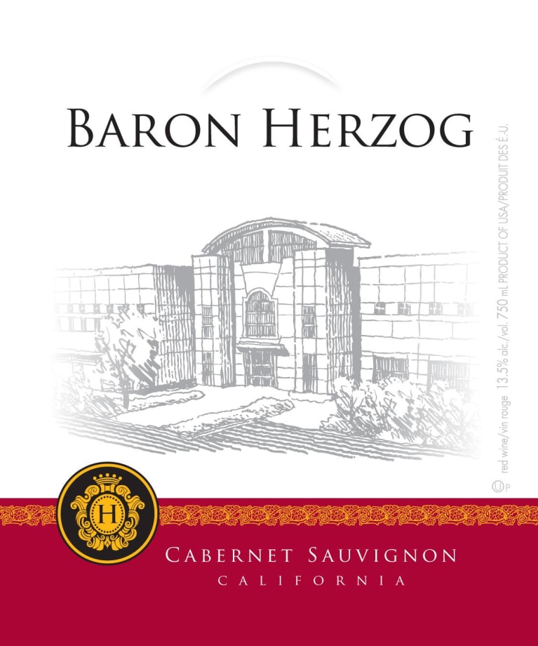 Herzog Wine Cellars Baron Herzog Cabernet Sauvignon 2017 | Wine.com