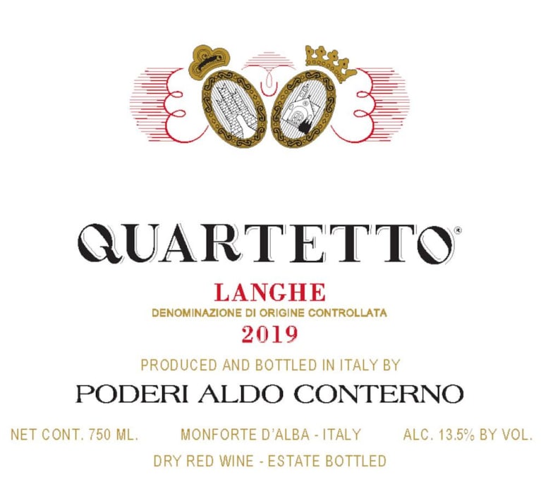 Aldo Conterno Quartetto Langhe Rosso 2019