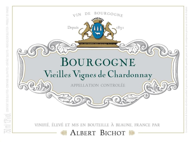 Albert Bichot Bourgogne Vieilles Vignes Chardonnay 2020 | Wine.com