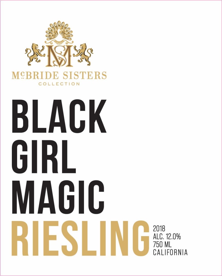 McBride Sisters Black Girl Magic Riesling 2018