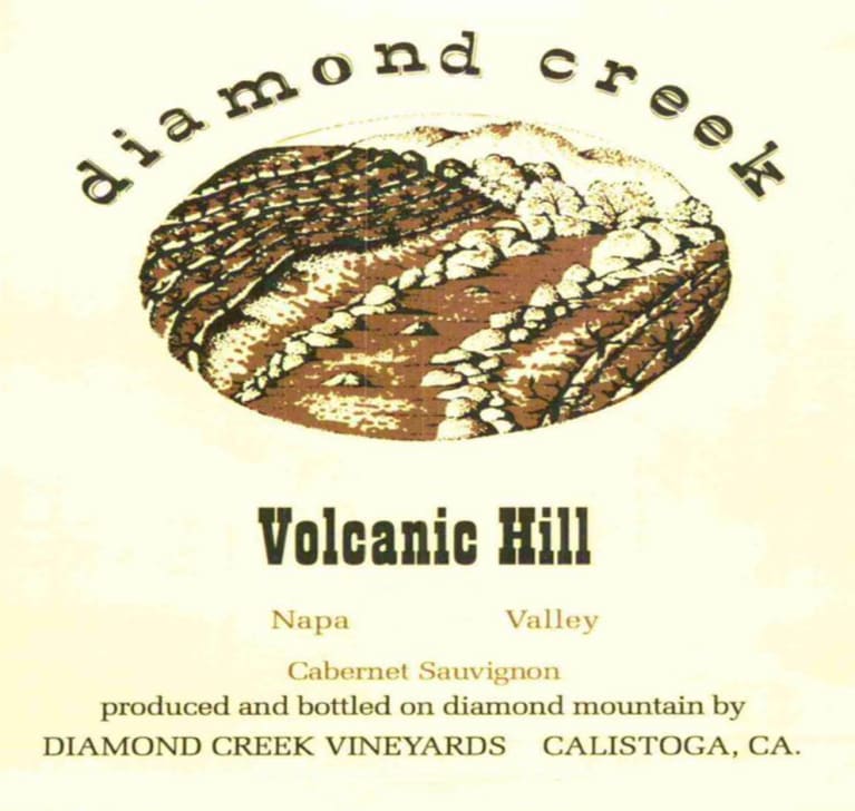 Diamond Creek Volcanic Hill Cabernet Sauvignon 1999 Front Label