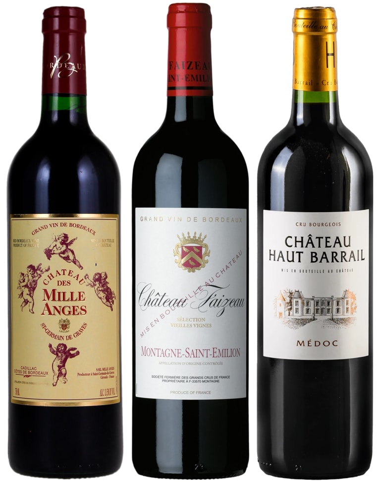 90 Point Bordeaux Wine Gift Set