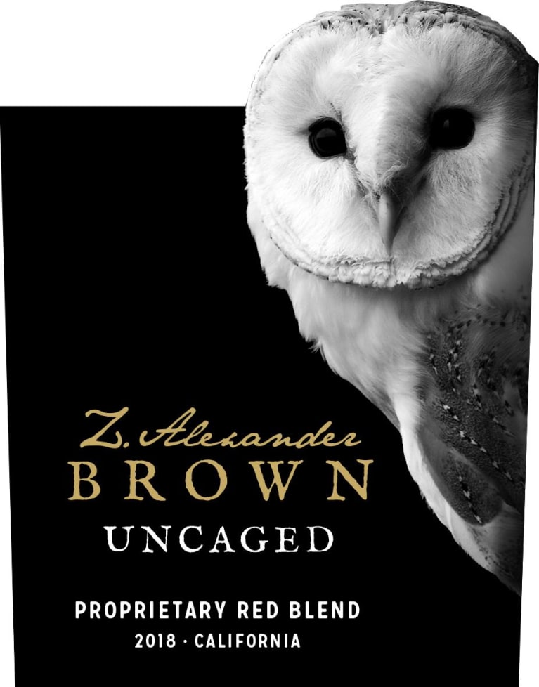 Z. Alexander Brown Uncaged Red Blend 2018